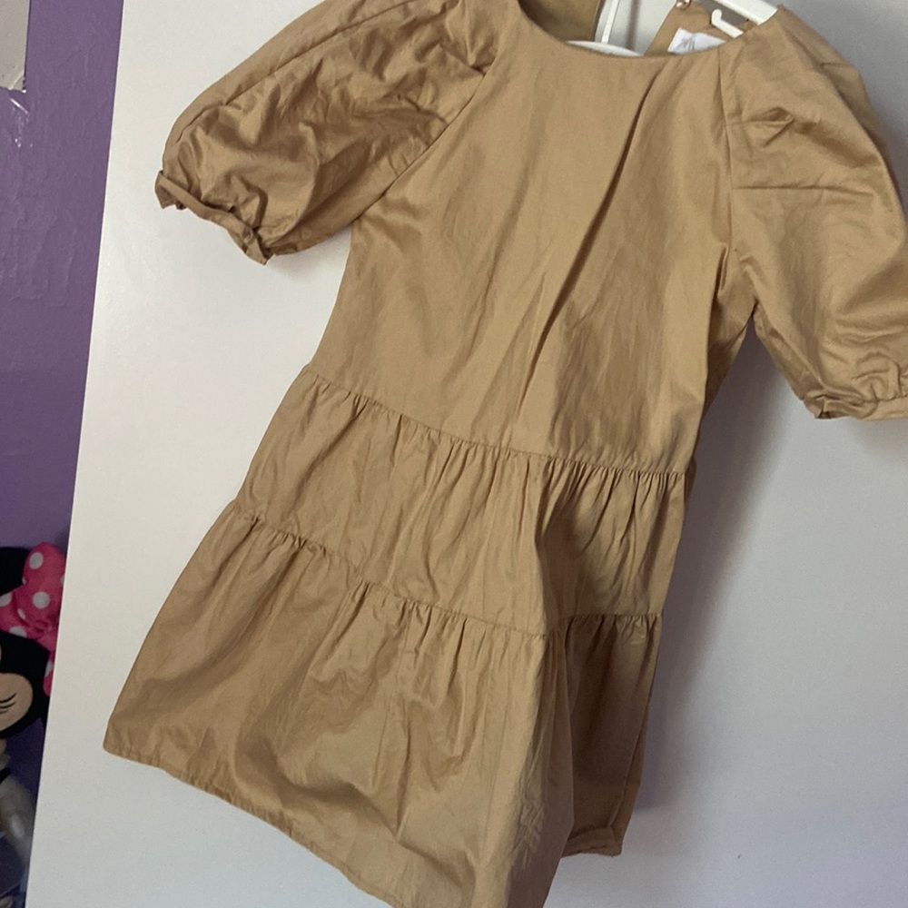 Brown girls dress by Zara in size 6